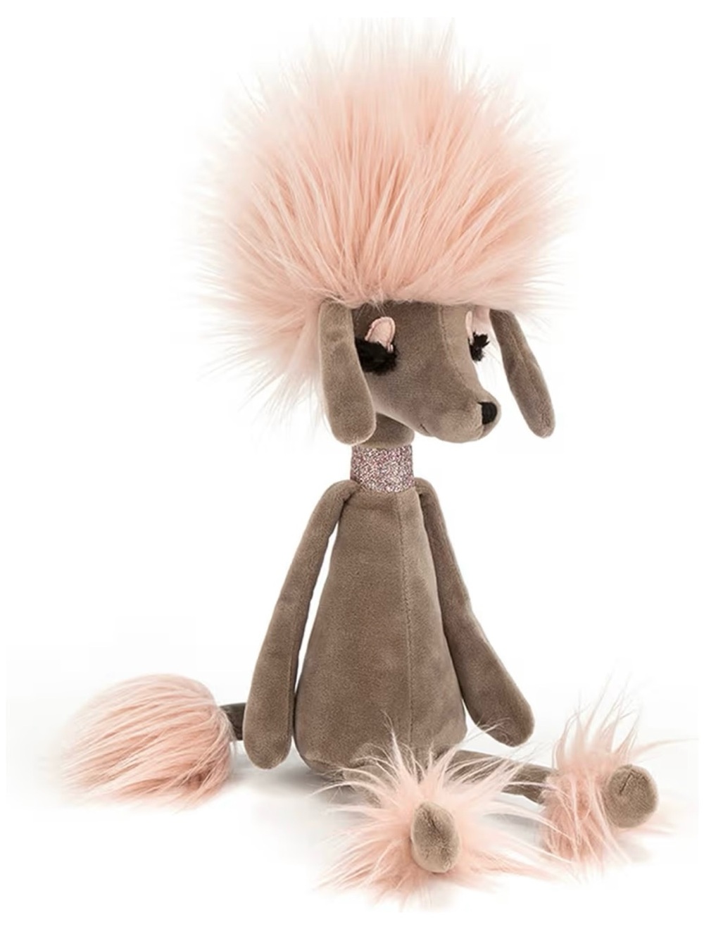 Jellycat Penelope Poodle Swellgante Plush Retired With Tags 13”